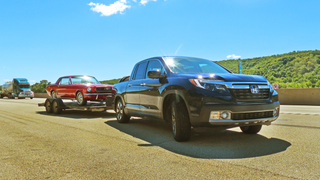 This 2017 Honda Ridgeline Towed A Classic Mustang Over The Appalachian Mountains Like A Champ
